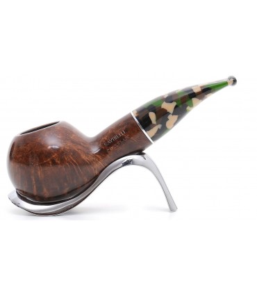 SAVINELLI CAMOUFLAGE 320 SMOOTH DARK BROWN 9mm πίπα καπνού (P404LMS-9)