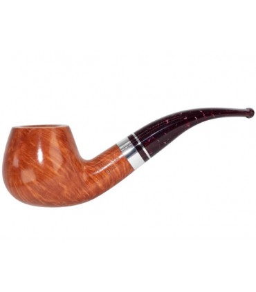 SAVINELLI BACCO 645 NATURAL SMOOTH 9mm πίπα καπνού (P402LNA-9)
