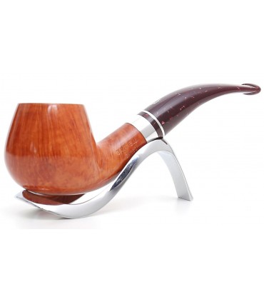 SAVINELLI BACCO 645 NATURAL SMOOTH 9mm πίπα καπνού (P402LNA-9)