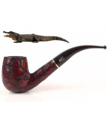 SAVINELLI ALLIGATOR 606 BROWN 9mm πίπα καπνού κυρτή