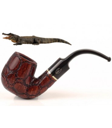 SAVINELLI ALLIGATOR 614 BROWN 9mm πίπα καπνού κυρτή