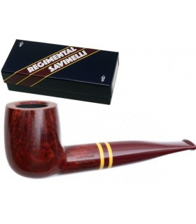 SAVINELLI REGIMENTAL 101 SMOOTH 9mm BURGUNDY πίπα καπνού ίσια