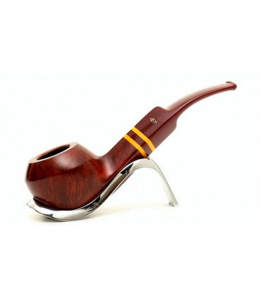 SAVINELLI REGIMENTAL 624 KS 9mm SMOOTH BURGUNDY πίπα καπνού κυρτή