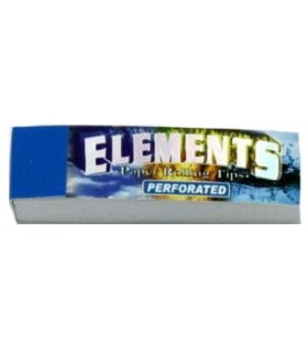 Τζιβάνες Elements Perforated Rolling Tips Διάτρητες με 50 φύλλα - 50 Πακετάκια