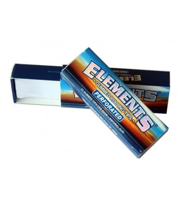 Τζιβάνες Elements Gummed Rolling Tips Perforated  Διάτρητες με κόλλα με 33 φύλλα - 1 Πακετάκι