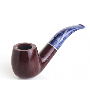 SAVINELLI OCEANO 616 KS SMOOTH BURGUNDY 9mm πίπα καπνού κυρτή