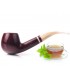 SAVINELLI MENTA MODEL 636 SMOOTH BURGUNDY 9mm πίπα καπνού κυρτή - P339LBX-9