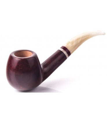 SAVINELLI MENTA MODEL 636 SMOOTH BURGUNDY 9mm πίπα καπνού κυρτή - P339LBX-9