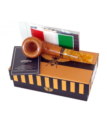 SAVINELLI MIELE KS MODEL 316 9mm πίπα καπνού ημίκυρτη