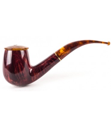 SAVINELLI TORTUGA 606 SMOOTH KS  9mm πίπα καπνού κυρτή