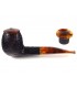 SAVINELLI TORTUGA MODEL 173 RUSTICATA  9mm πίπα καπνού ημίκυρτη