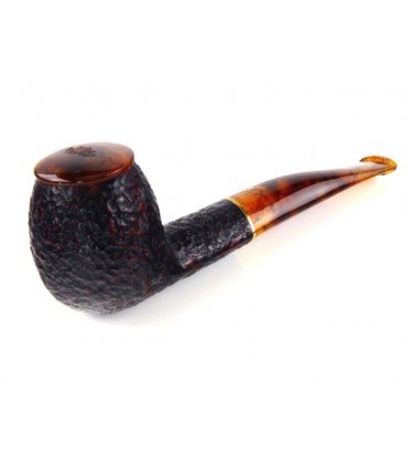 SAVINELLI TORTUGA MODEL 173 RUSTICATA  9mm πίπα καπνού ημίκυρτη