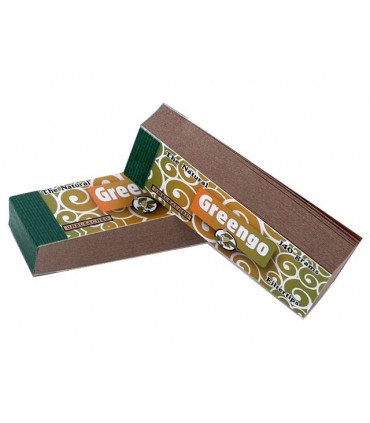 Τζιβάνες Greengo Unbleached Ακατέργαστες με 50 φύλλα - 1 Πακετάκι