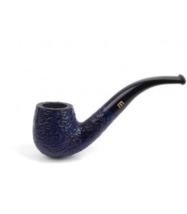 SAVINELLI MINUTO 609 RUSTICATA BLUE (mini) πίπα καπνού κυρτή - P249ZBL*