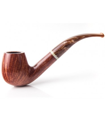 SAVINELLI DOLOMITI MODEL 602 SMOOTH 9mm πίπα καπνού κυρτή - P340LMC-9