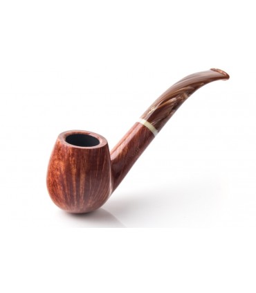 SAVINELLI DOLOMITI MODEL 602 SMOOTH 9mm πίπα καπνού κυρτή - P340LMC-9