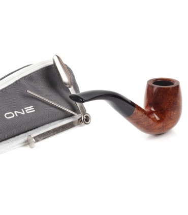 SAVINELLI ONE SMOOTH BROWN MODEL 601 9mm (P360LMC9) πίπα καπνού κυρτή