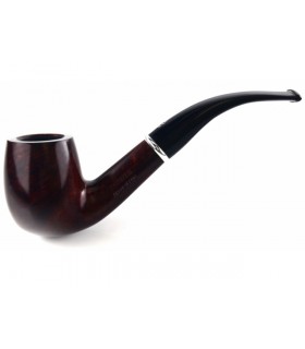 SAVINELLI ARCOBALENO SMOOTH MODEL 606 MARRONE BROWN πίπα καπνού κυρτή - P301LM9