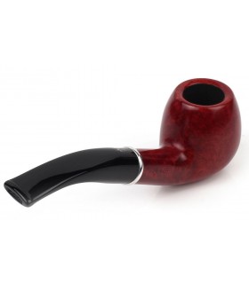 SAVINELLI ARCOBALENO 626 RED SMOOTH 9mm πίπα καπνού κυρτή