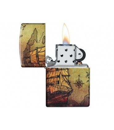 Αναπτήρας ZIPPO 49355 PIRATE SHIP DESIGN