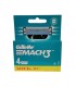 GILLETTE MACH3 ΑΝΤΑΛΛΑΚΤΙΚΕΣ ΚΕΦΑΛΕΣ (με 3 Λεπίδες και Λιπαντική Ταινία) 4 τμχ. ΧΑΡΤΙΝΗ ΣΥΣΚΕΥΑΣΙΑ