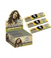 Χαρτάκια στριφτού Bob Marley King Size Unbleached Organic Hemp (Κουτί των 50 τεμ)