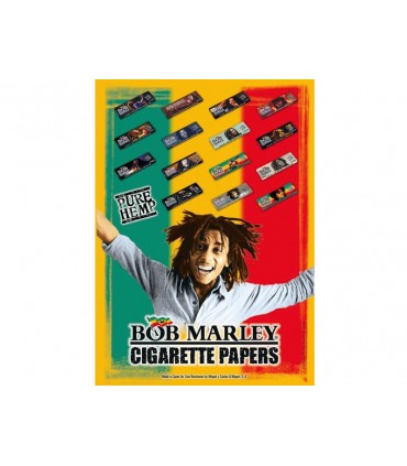 Χαρτάκια στριφτού Bob Marley King Size Pure Hemp