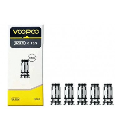 Voopoo PnP X 0.15ohm COILS για pnp X tank (5 αντιστάσεις)