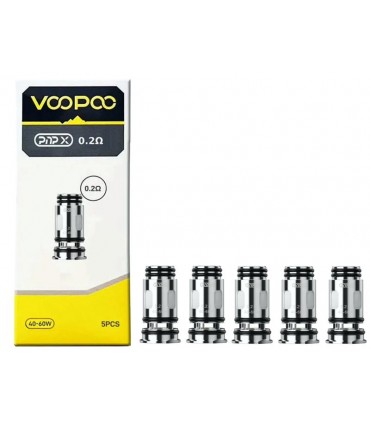 Voopoo PnP X 0.2ohm COILS για pnp X tank (5 αντιστάσεις)