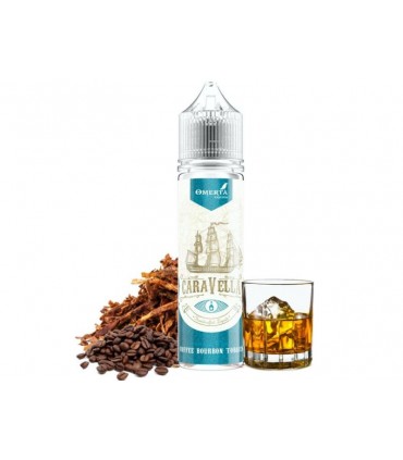 OMERTA Shake And Vape CARAVELLA COFFEE BOURBON TOBACCO 60ml (καπνικό με καφέ και ουίσκι bourbon)