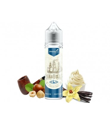 OMERTA Shake And Vape CARAVELLA PIPE TOBACCO CUSTARD CREAM 60ml (καπνικό με κρέμα βανίλια και φουντούκι)