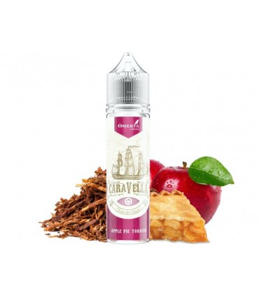 OMERTA Shake And Vape CARAVELLA APPLE PIE TOBACCO  60ml (καπνικό με μηλόπιτα)