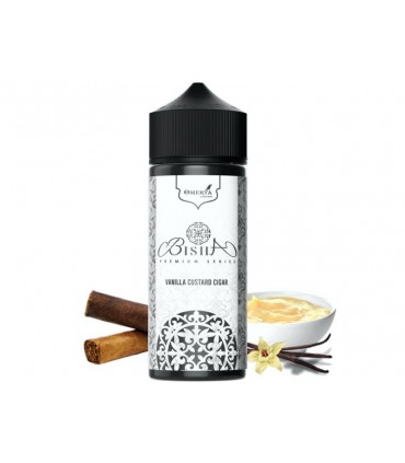 OMERTA Shake And Vape BISHA VANILLA CUSTARD CIGAR 20/120ml (καπνικό με κρέμα)