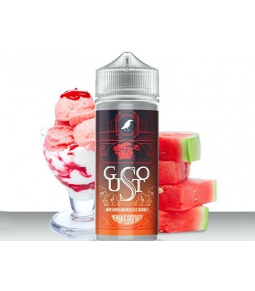 OMERTA Shake And Vape GUSTO WATERMELON MIX ICE SORBET 120ml (γρανίτα με καρπούζι και φράουλα)