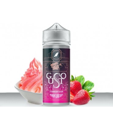OMERTA Shake And Vape GUSTO STRAWBERRY CREAM 120ml (κρέμα φράουλας)