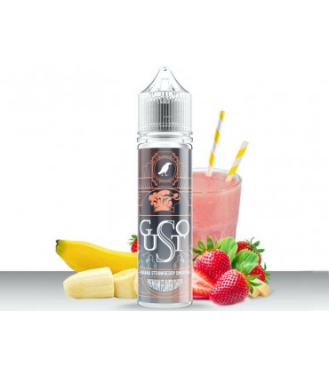 OMERTA Shake And Vape GUSTO BANANA STRAWBERRY SMOOTHIE 60ml (smoothie με μπανάνα και φράουλα)