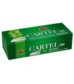 Τσιγαροσωλήνες Cartel Menthol των 200 (Μέντα) - άδεια τσιγάρα - 1 Πακέτο