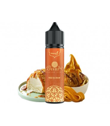 OMERTA Shake And Vape BISHA FRIED ICE CREAM 10/60ml (παγωτό βανίλια με κορν φλέικς)