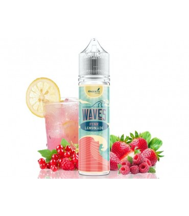OMERTA Shake And Vape WAVE PINK LEMONADE 60ml (χυμός φράουλας με λεμόνι και μούρα)