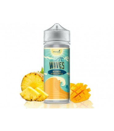 OMERTA Shake And Vape WAVES MANGO PINEAPPLE 30/120ml (μάνγκο με ανανά)