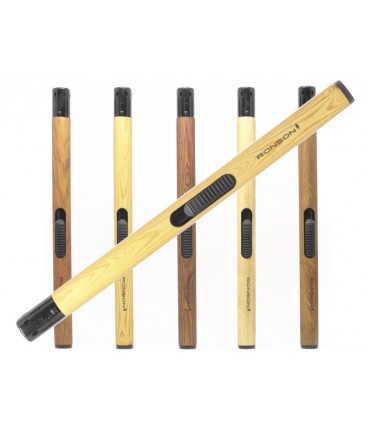 RONSON XH 9085 Wood Grain BBQ RBL 20004 Αναπτήρας Μακρύς 21cm - 1 TEM