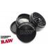 HAMMERCRAFT X RAW ALUMINIUM BLACK MEDIUM 56mm 4 PARTS GRINDER