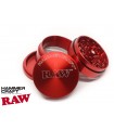 HAMMERCRAFT X RAW ALUMINIUM RED SMALL 51mm 4 PARTS GRINDER