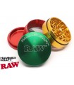 HAMMERCRAFT X RAW ALUMINIUM RASTA MEDIUM 56mm 4 PARTS GRINDER