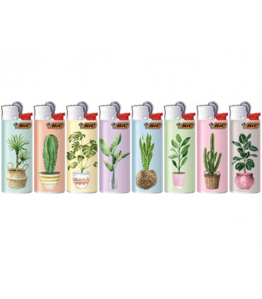 Αναπτήρες Bic Mini COOL PLANT J25 slv (8 τεμάχια)