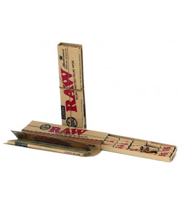 Χαρτάκια RAW CONNOISSEUR Classic KING SIZE SLIM + Τζιβανες - 1 Πακετάκι