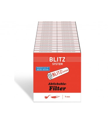 BLITZ SYSTEM 40 ΦΙΛΤΡΑ ΠΙΠΑΣ ΚΑΠΝΟΥ ΕΝΕΡΓΟΥ ΑΝΘΡΑΚΑ 9mm 99101051