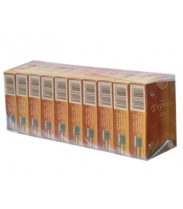 Φιλτράκια ΣΤΡΙΦΤΟ 1916 ΕΝΕΡΓΟΥ ΑΝΘΡΑΚΑ Slim 6mm, 120 (κουτί με 10 πακετάκια)