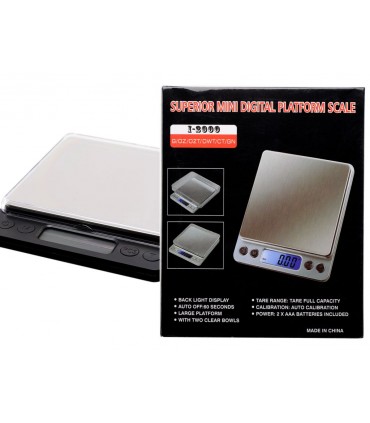 Ζυγαριά ακριβείας AT-Scale 500g/0,01g Black 0123506