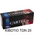 Τσιγαροσωλήνες Cartel Filtered Cigarette Tubes King Size των 20Χ500 - κιβώτιο με άδεια τσιγάρα
